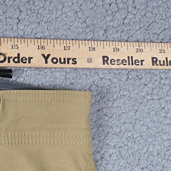 Eddie Bauer Cargo Pants Mens 35x30 Beige First Ascent Straight Fit Performance - Picture 8 of 12